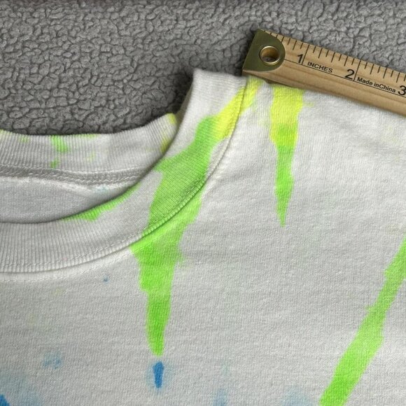 Disney Spirit Jersey Shirt Mens 2XL Neon Tie Dye Disneyland Resort Long Sleeve - Picture 11 of 14